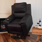 Harlee Fabric Lift Chair Dual Motor-Jet