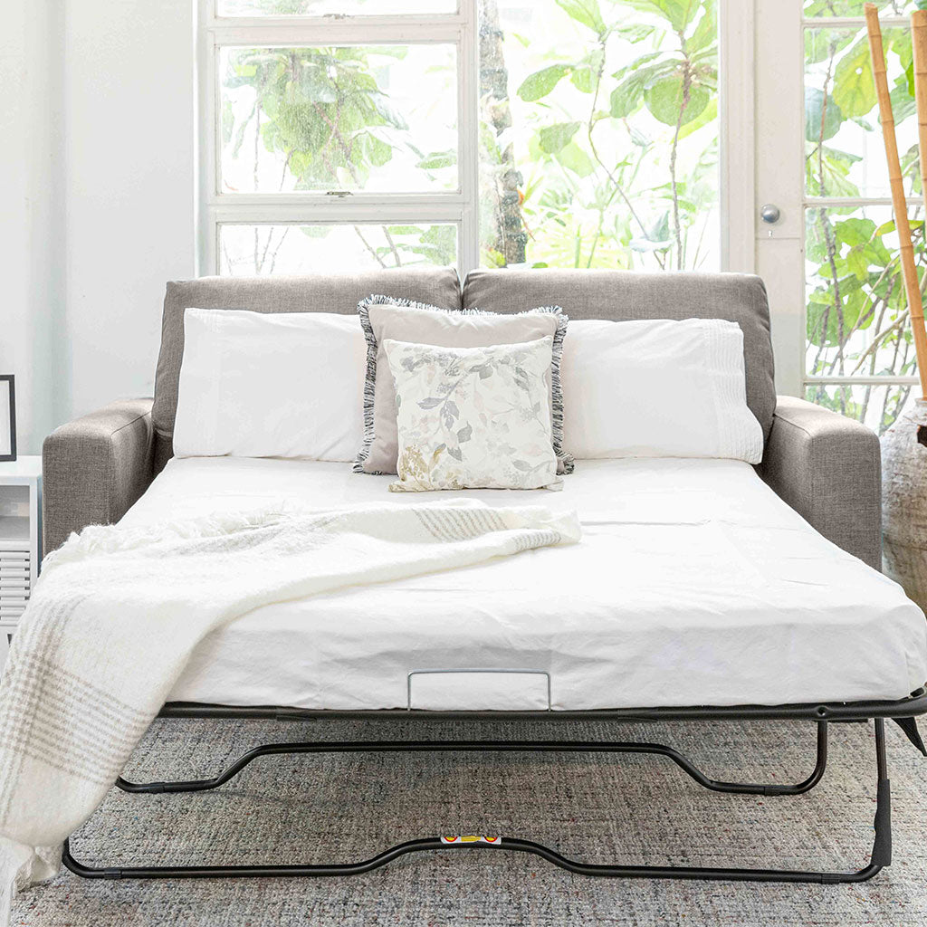 Dawson Queen Sofa Bed-Oyster