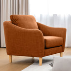 Lucas 3 Seater Fabric Sofa