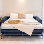 Monte Double Sofa Bed-Ocean
