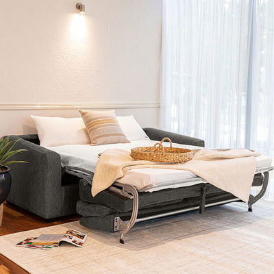 Monte Double Sofa Bed-Storm hover image