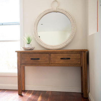 Oberon Console Table-Natural hover image