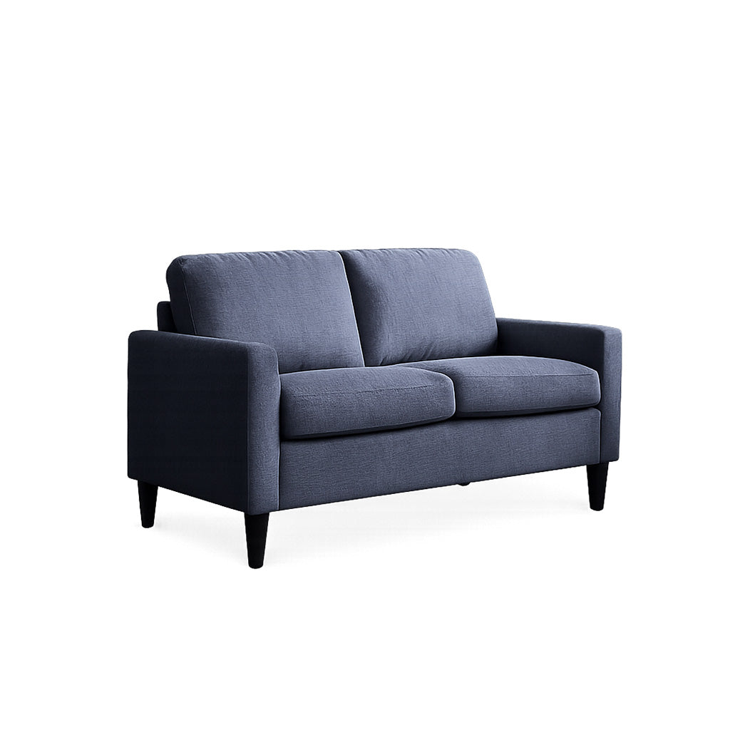 Oliver 2 Seater Fabric Sofa-Ocean
