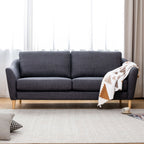 Lucas 3 Seater Fabric Sofa
