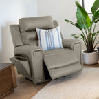 Mason Fabric Power Recliner-Mist