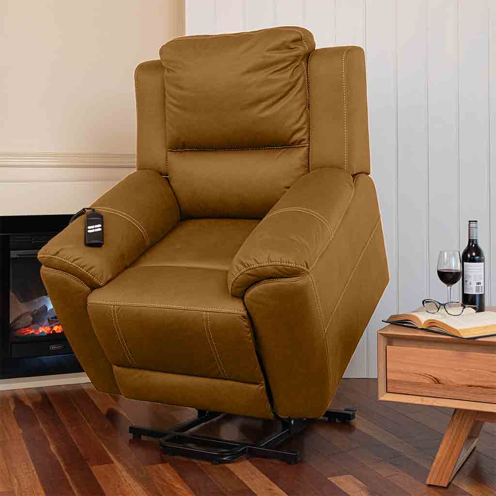 Harlee Dual Motor Fabric Lift Chair