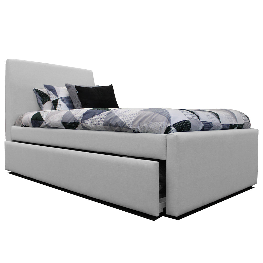 Chester Trundle Base with 4 Sides Long Single Size-Steel