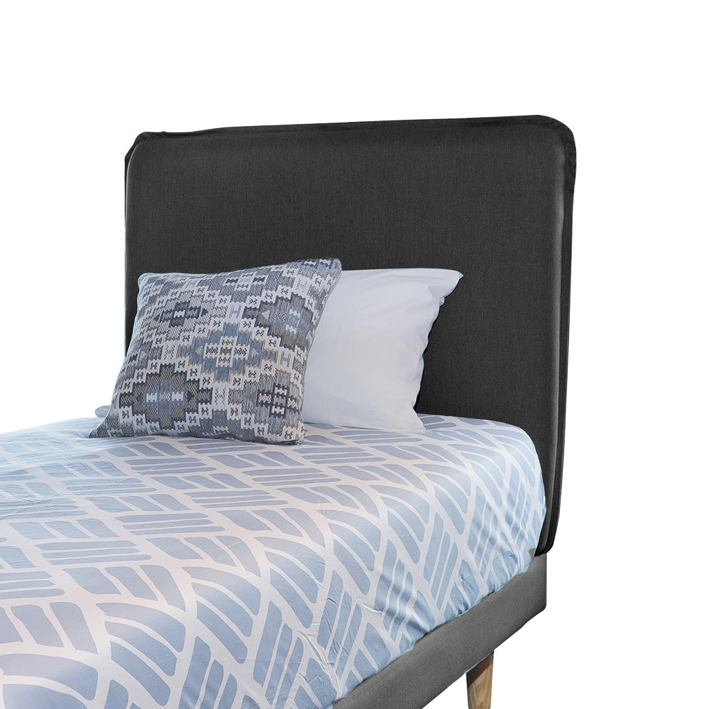 Lily Bedhead Queen Size-Charcoal