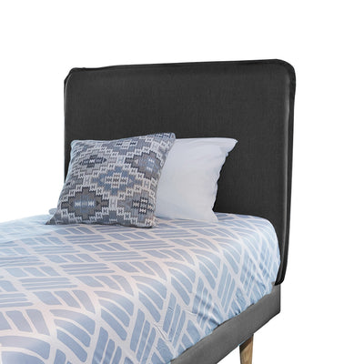 Lily Bedhead Queen Size-Charcoal