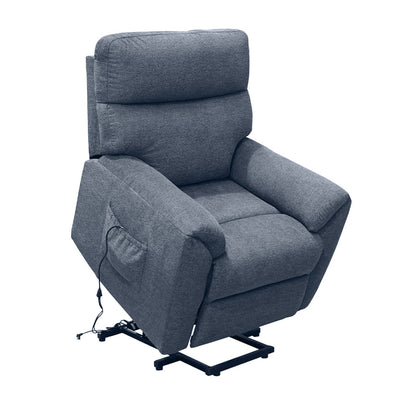 Eliza Fabric Lift Chair-Ocean