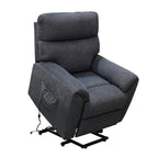 Eliza Fabric Lift Chair-Onyx