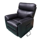 Hugo Leather Lift Chair-Black