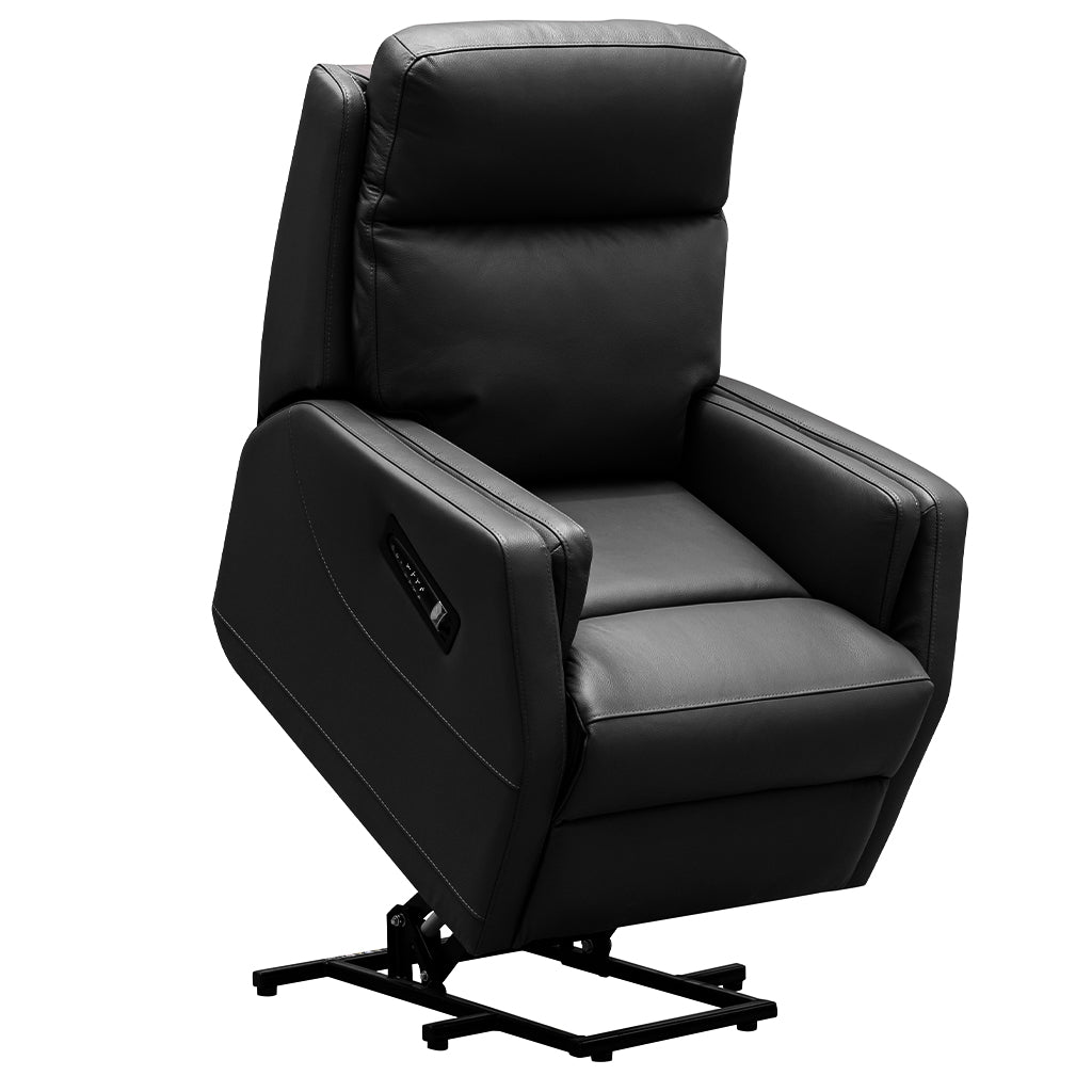 Cosmo Leather Lift Chair-Black