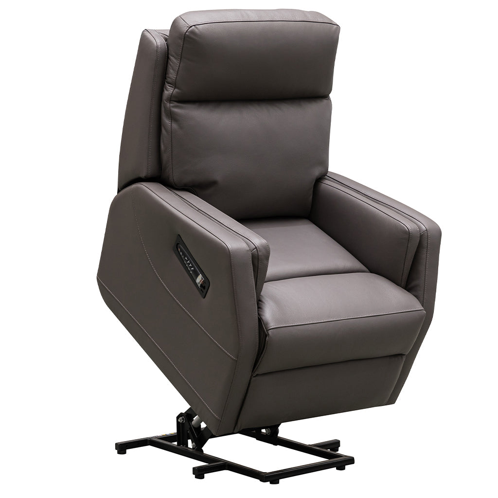 Cosmo Leather Lift Chair-Charcoal