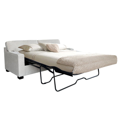 Lismore Double Fabric Sofa Bed-Oat