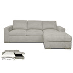 Oxford 3 Seater Sofa Bed with Chaise and Storage