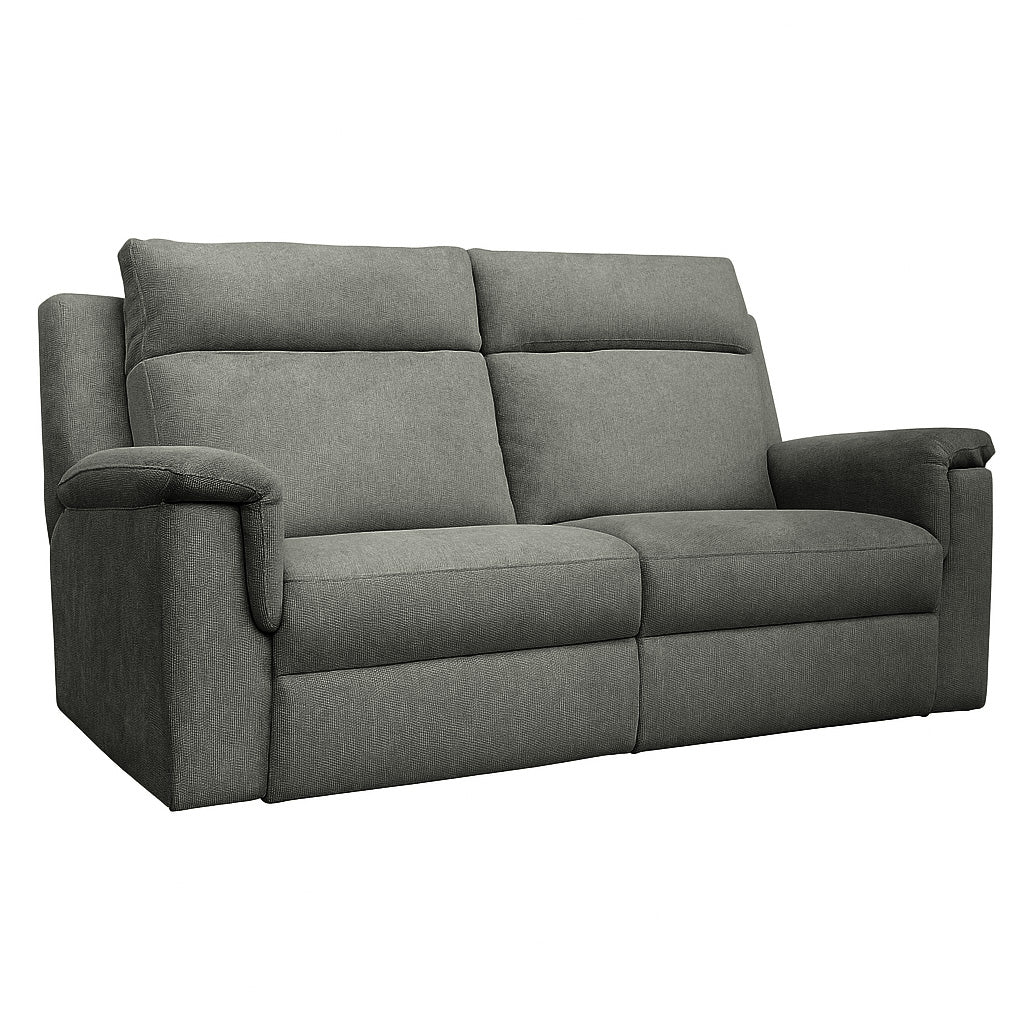 Monaro 3 Piece Fabric Sofa Set-Shale