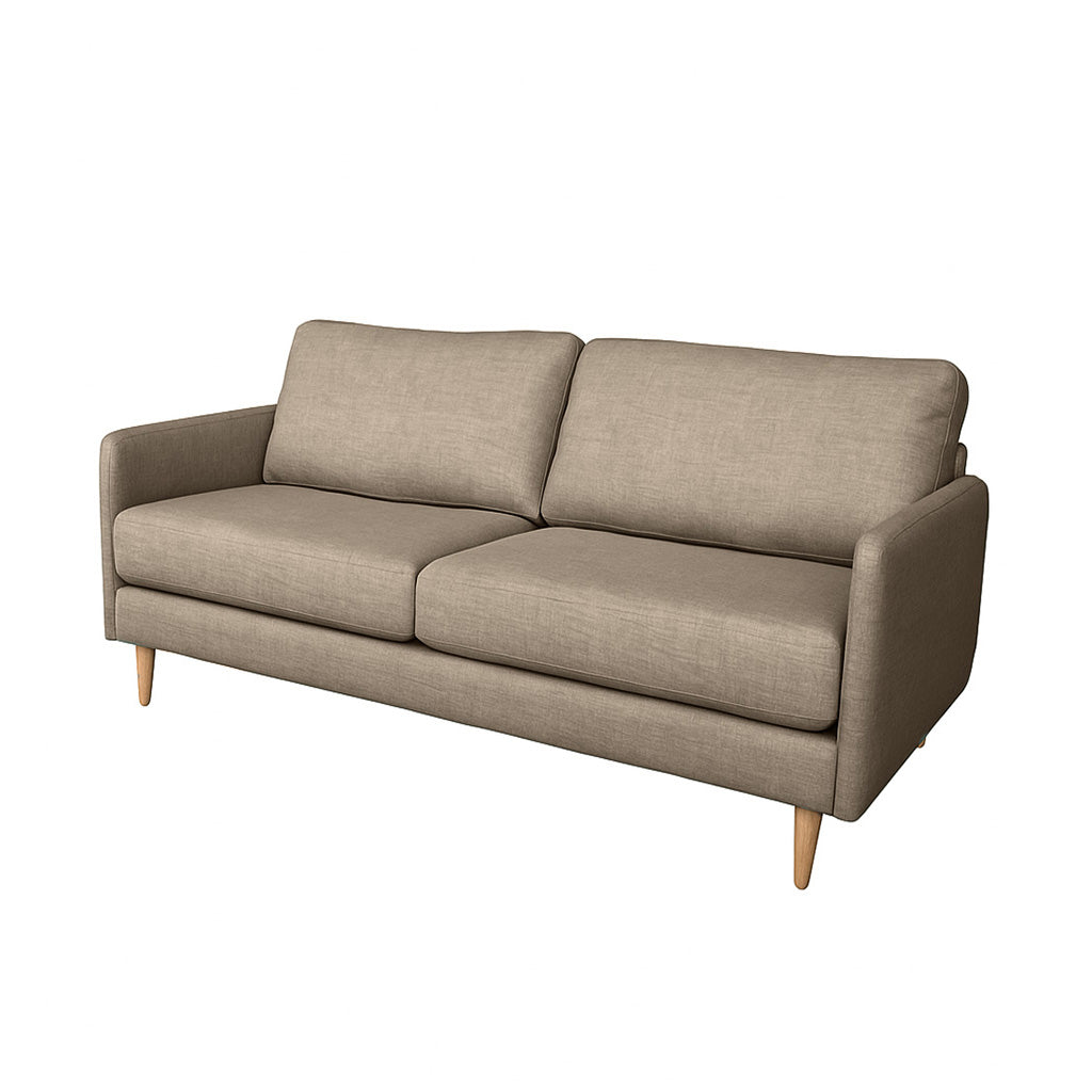 Mildura 2.5 Seater Fabric Sofa-Sand