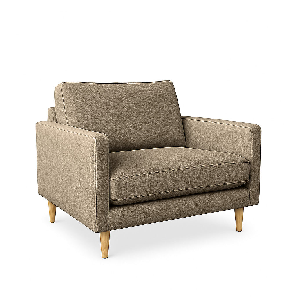 Mildura 1.5 Seater Fabric Armchair