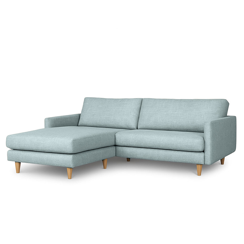 Mildura 2 Piece Fabric Sofa Set-Electric