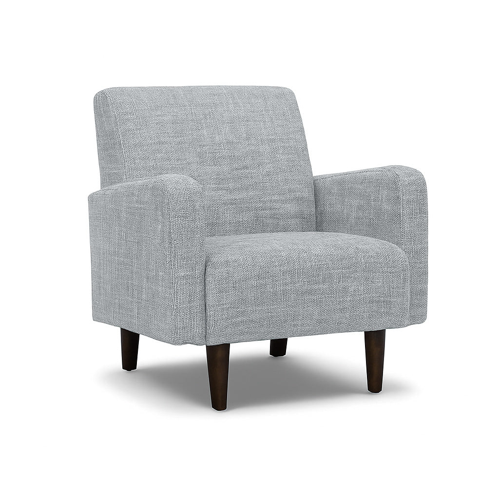 Emma Fabric Armchair-Oyster