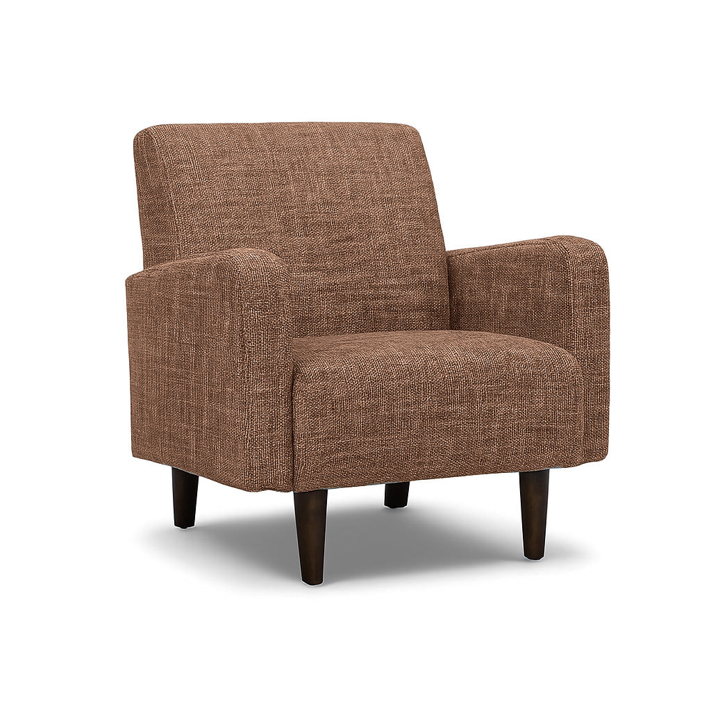 Emma Fabric Armchair-Terracotta