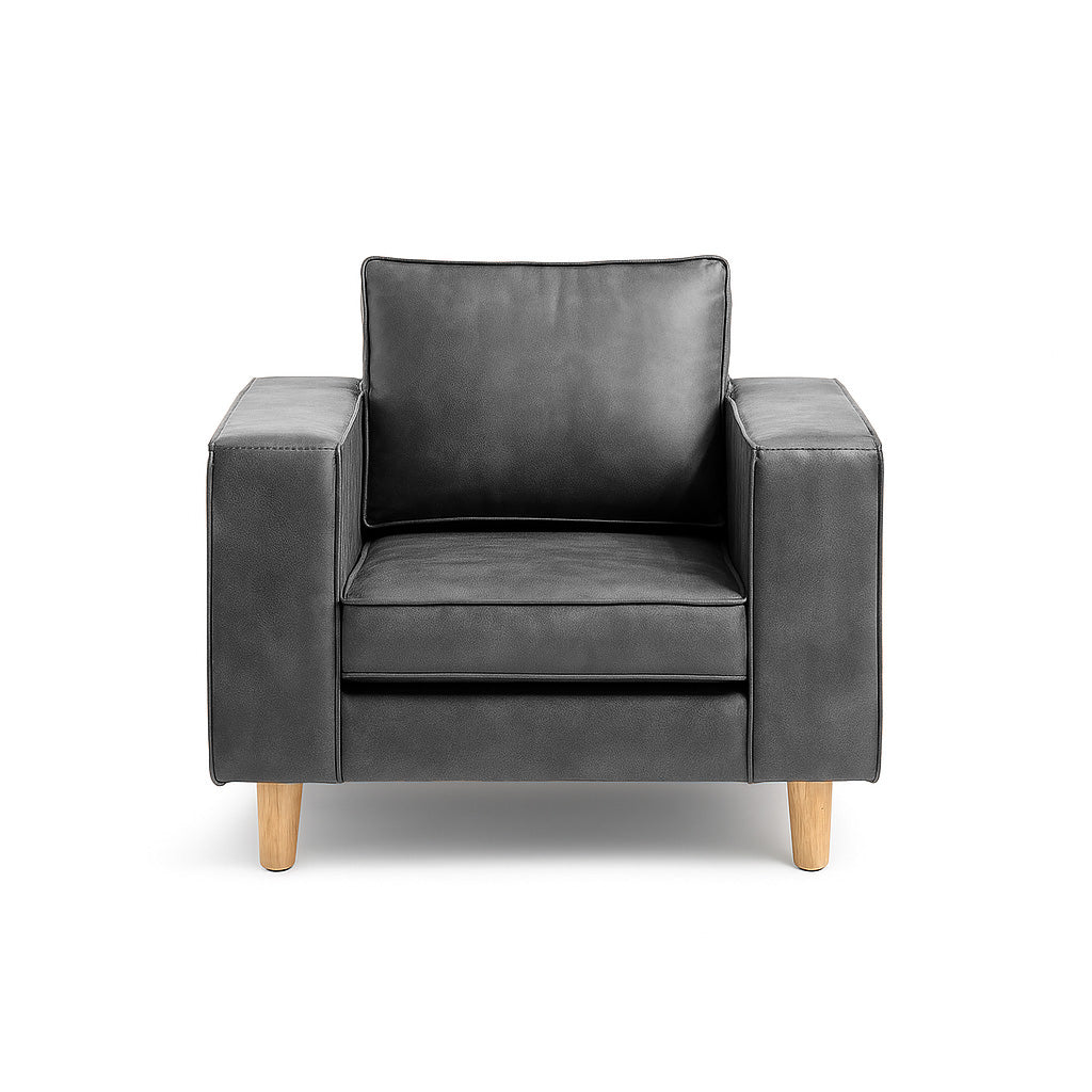 Edgecliff Fabric Armchair-Slate