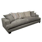 Noosa 2 Piece Sofa Set Scatter Back Design 3 Seater+2 Seater-Pebble