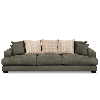 Noosa 3 Seater Fabric Sofa with Scatter Back Design