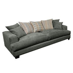 Noosa 2 Seater Fabric Sofa with Scatter Back Design-Shale