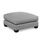 Noosa Ottoman-Silver