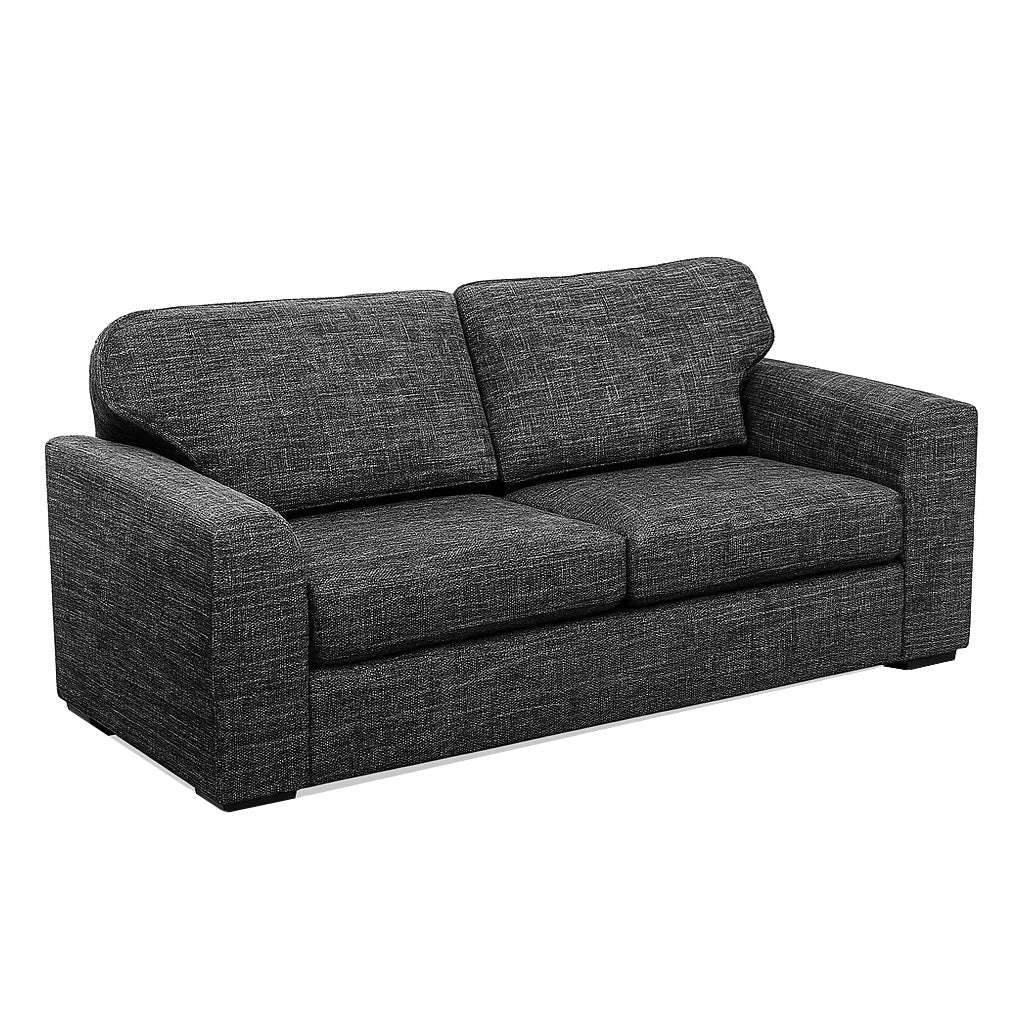 Windsor 2 Seater Fabric Sofa-Woodsmoke