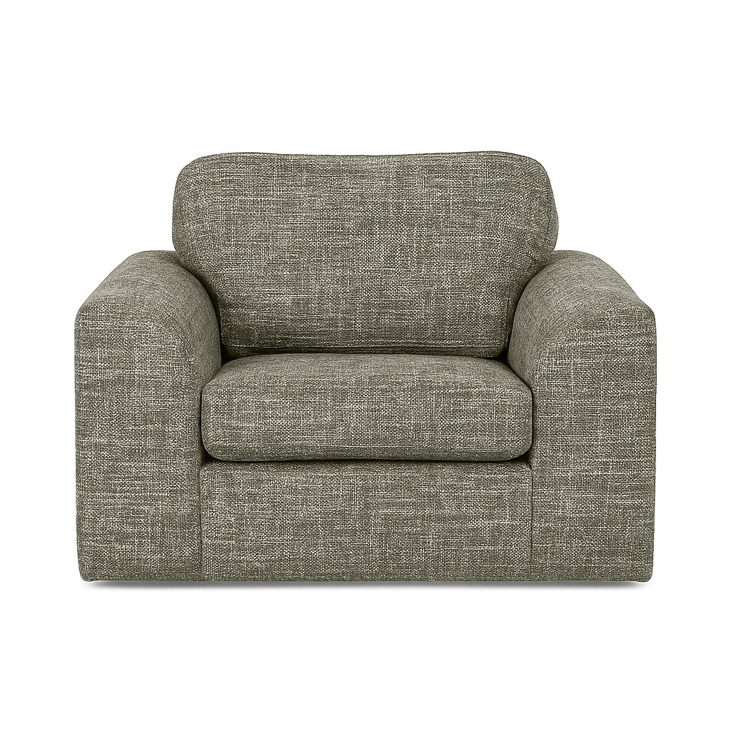 Windsor 1.5 Seater Fabric Sofa-Grain