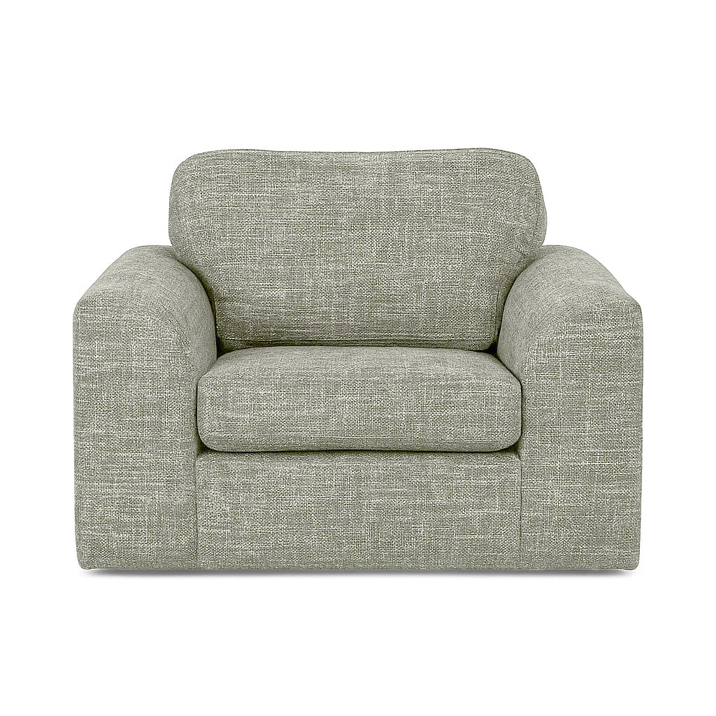 Windsor 1.5 Seater Fabric Sofa-Parchment