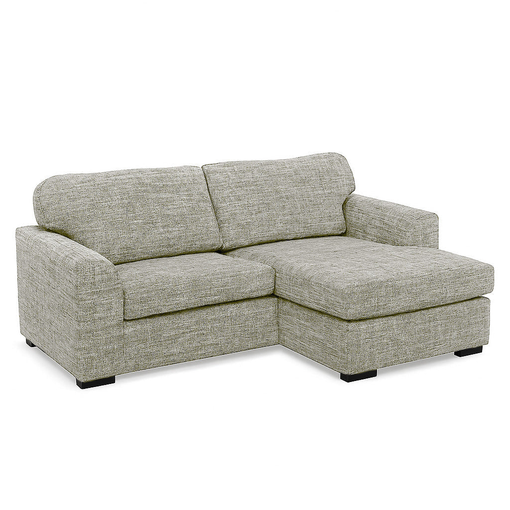 Windsor 2.5 Seater Fabric Sofa with Reversible Chaise-Parchment