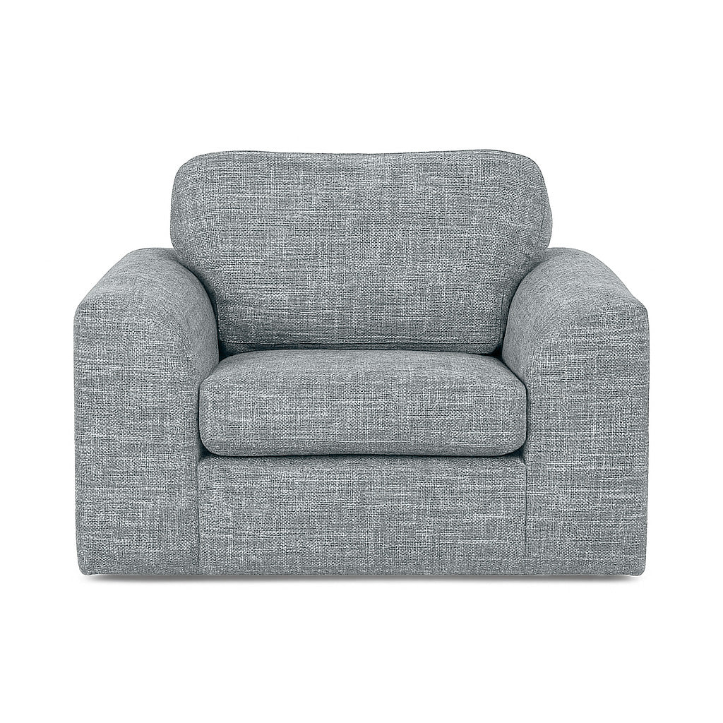 Windsor 1.5 Seater Fabric Sofa-Chisel