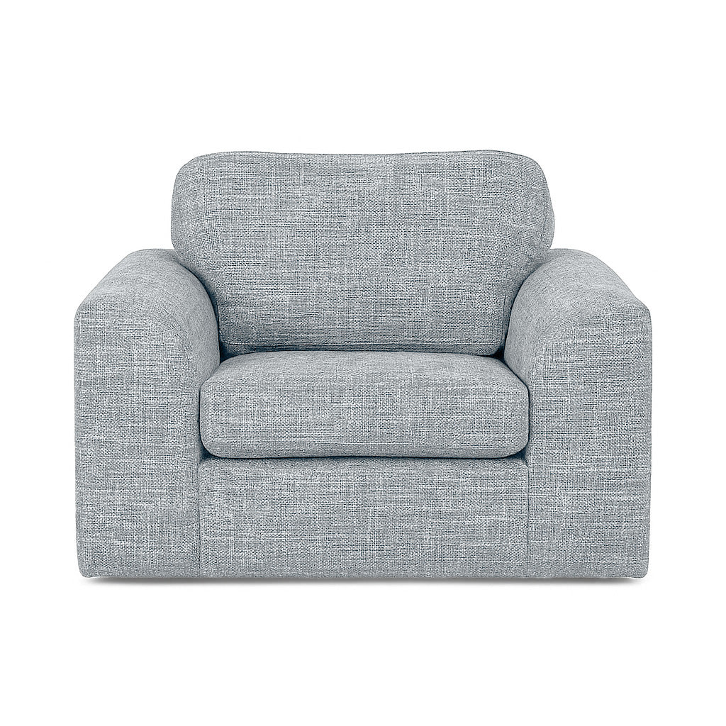 Windsor 1.5 Seater Fabric Sofa-Oyster
