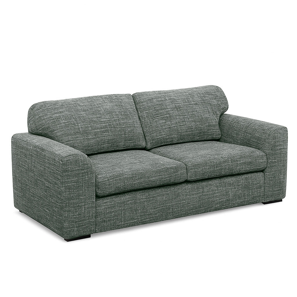 Windsor 2.5 Seater Fabric Sofa-Zinc
