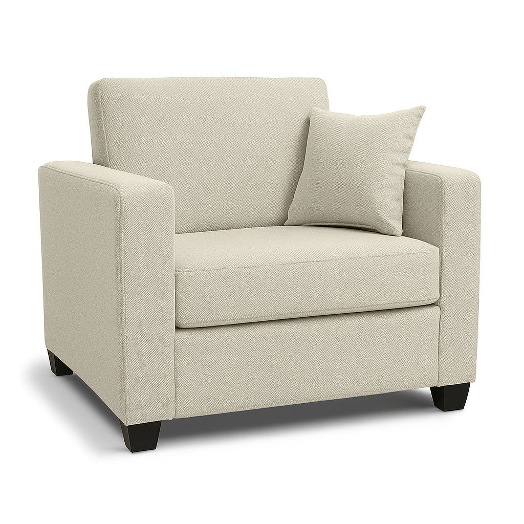 Bella Fabric Armchair-Sand