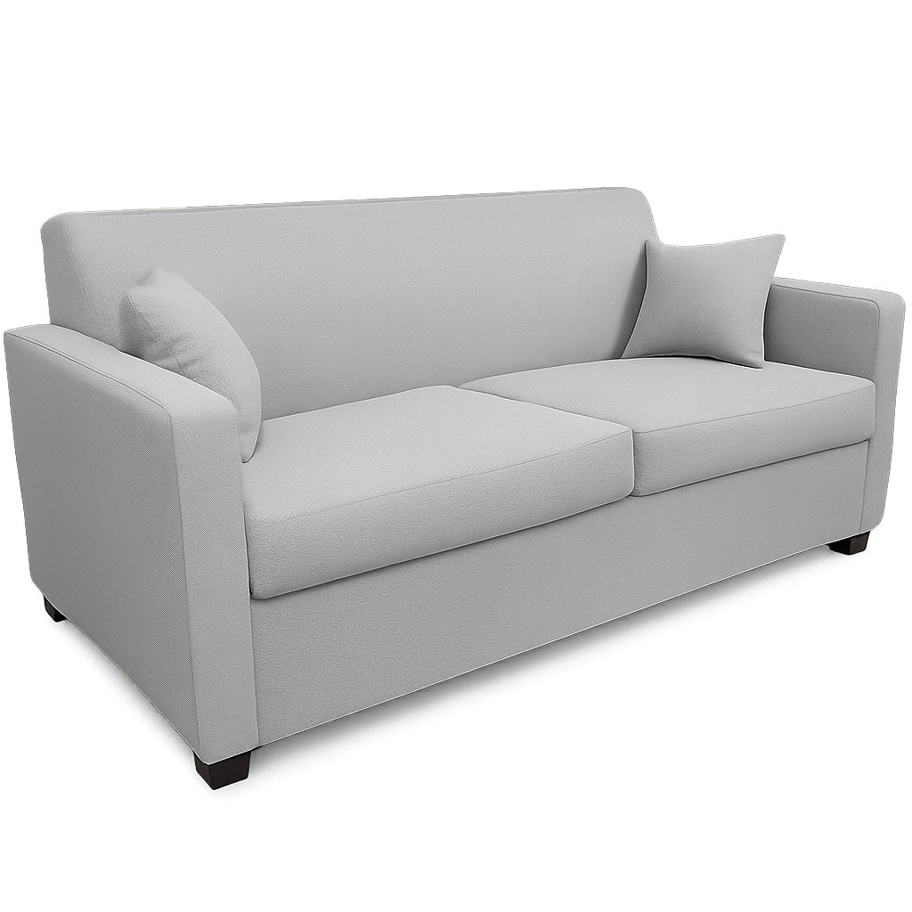 Bella 2.5 Seater Double Fabric Sofa Bed 6" Latex Mattress
