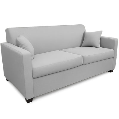 Bella 2.5 Seater Double Fabric Sofa Bed 6" Latex Mattress