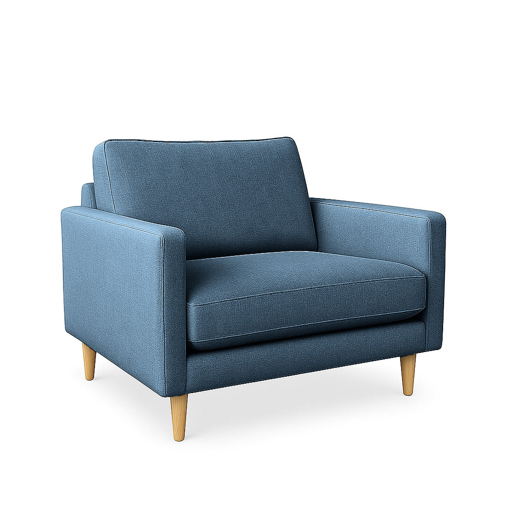 Mildura 1.5 Seater Fabric Armchair