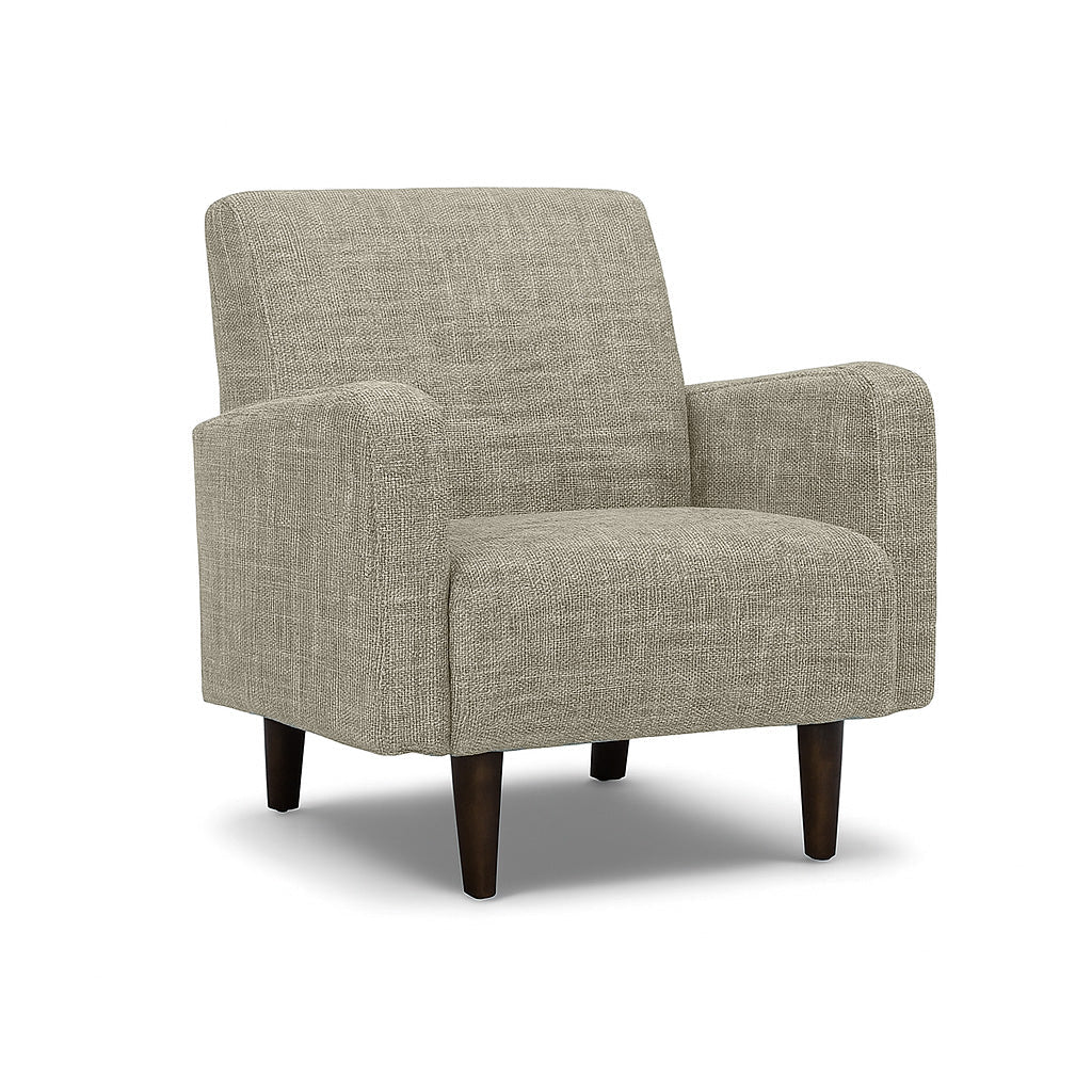 Emma Fabric Armchair-Grain