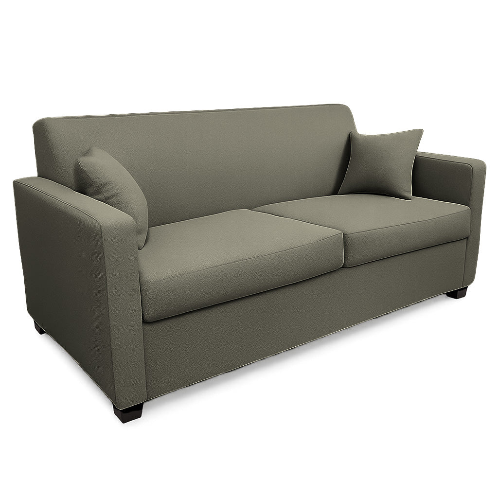 Bella 2 Seater Fabric Sofa-Slate