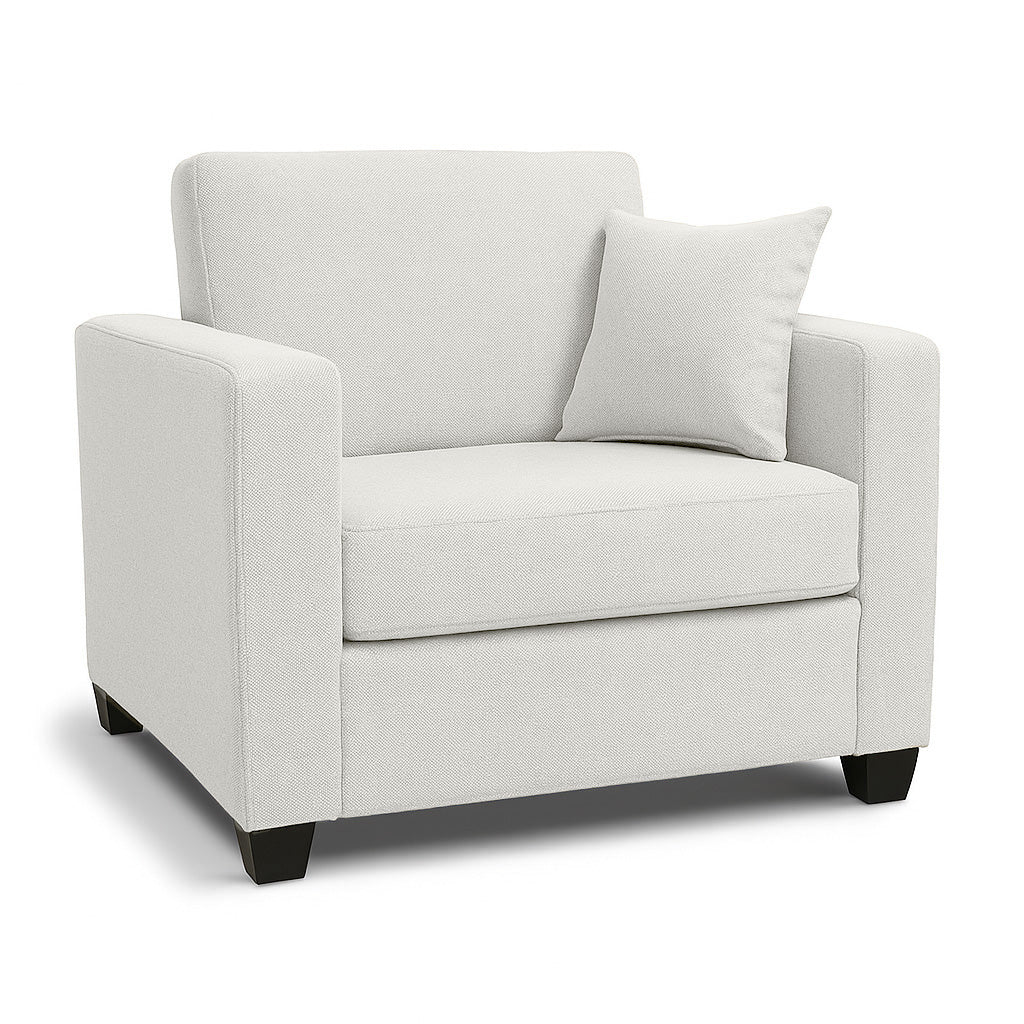 Bella Fabric Armchair-Tusk