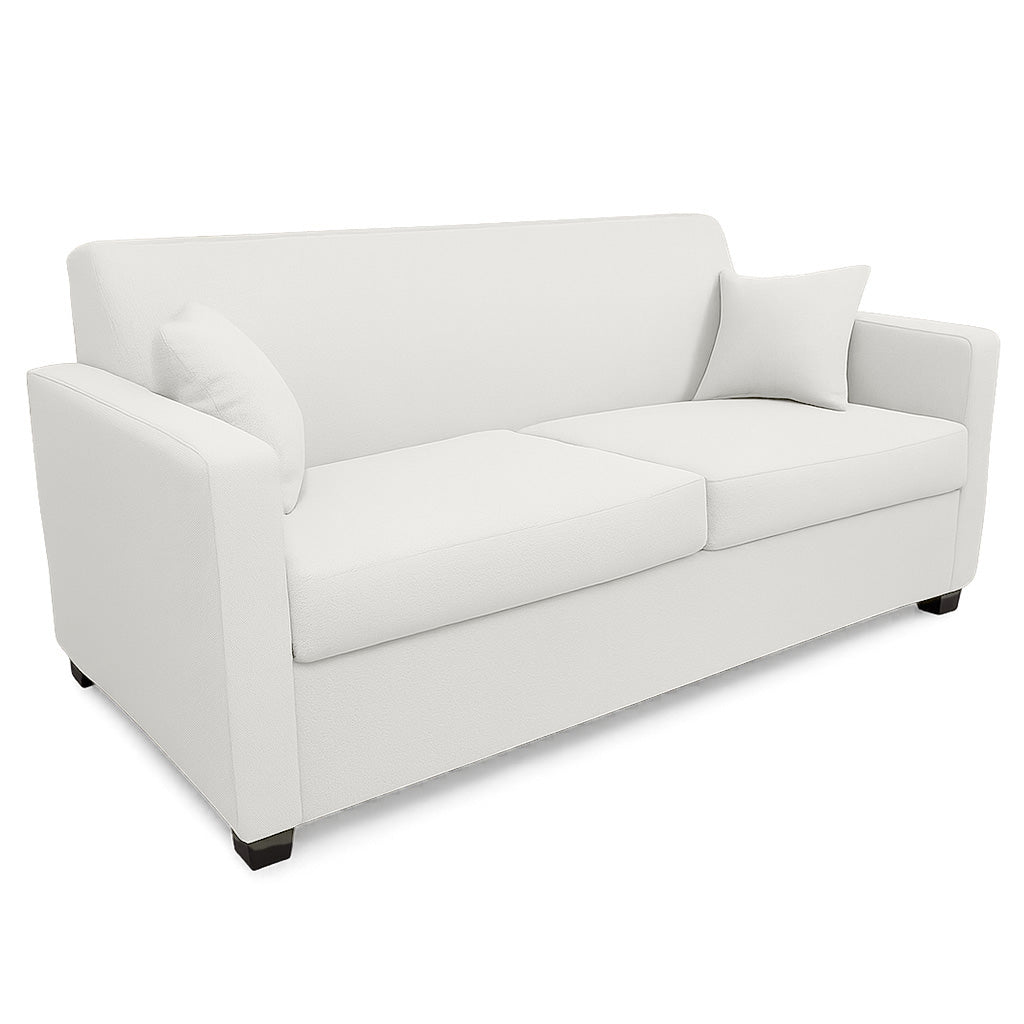 Bella 2.5 Seater Double Fabric Sofa Bed 6" Latex Mattress