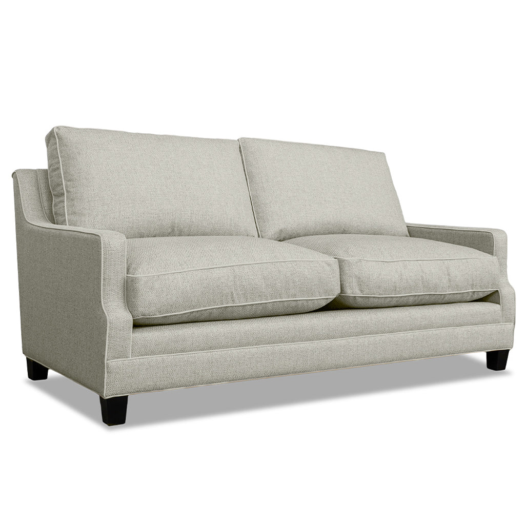 Courtney 3 Seater Fabric Sofa-Linen