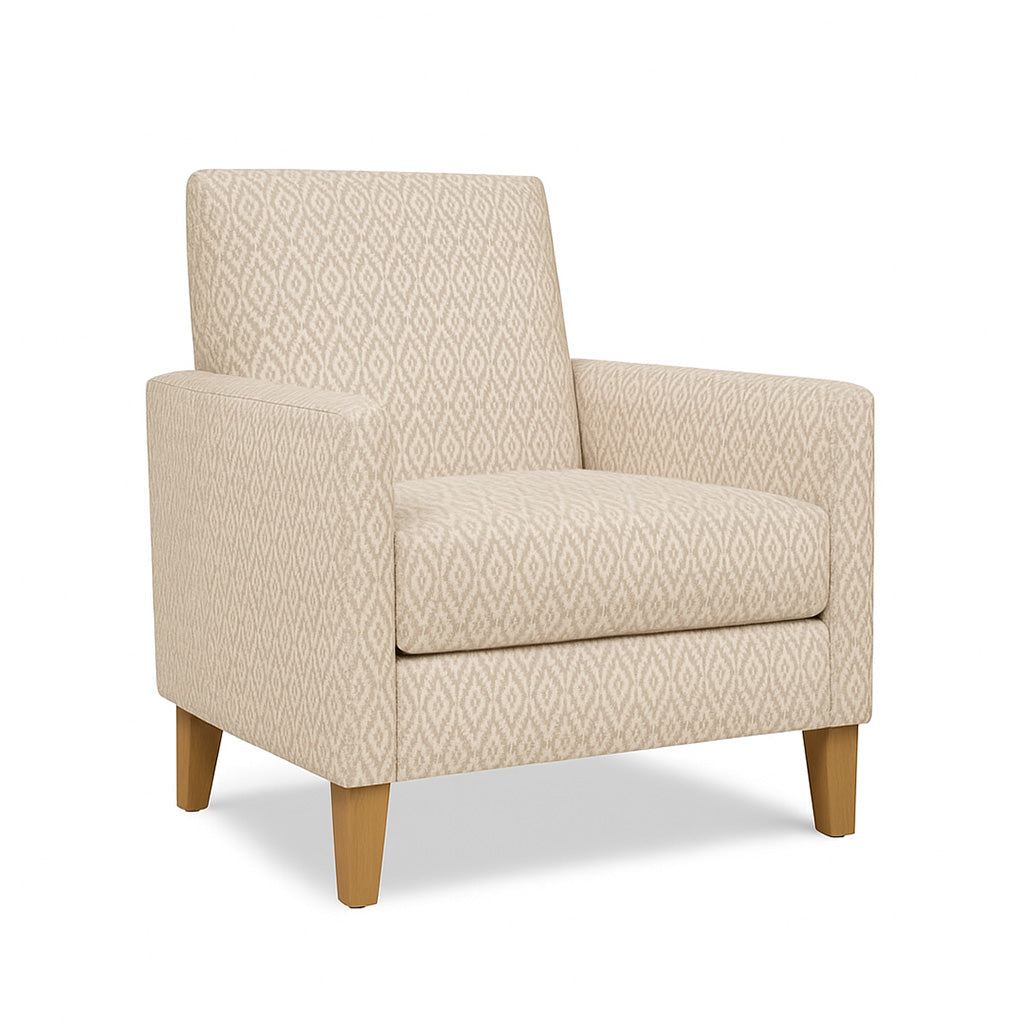 Casper Fabric Armchair-Linen