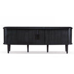 Melba 1600 Entertainment Unit-Black Ash