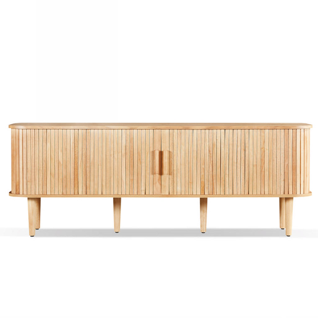 Melba 1600 Entertainment Unit-Natural Oak